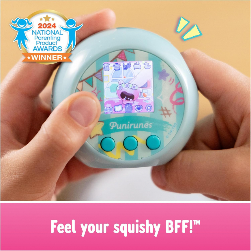 Punirunes digital pet and squishy sensory play - super popular toy in Japan