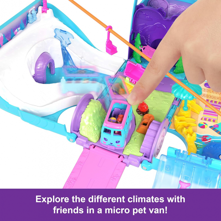 Polly Pocket Pet Mobile Adventure Playset