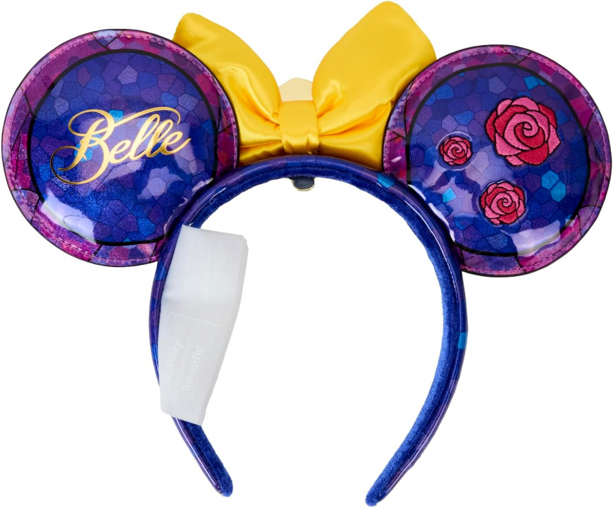 Loungefly Disney Princess Stained Glass Belle Ear Headband