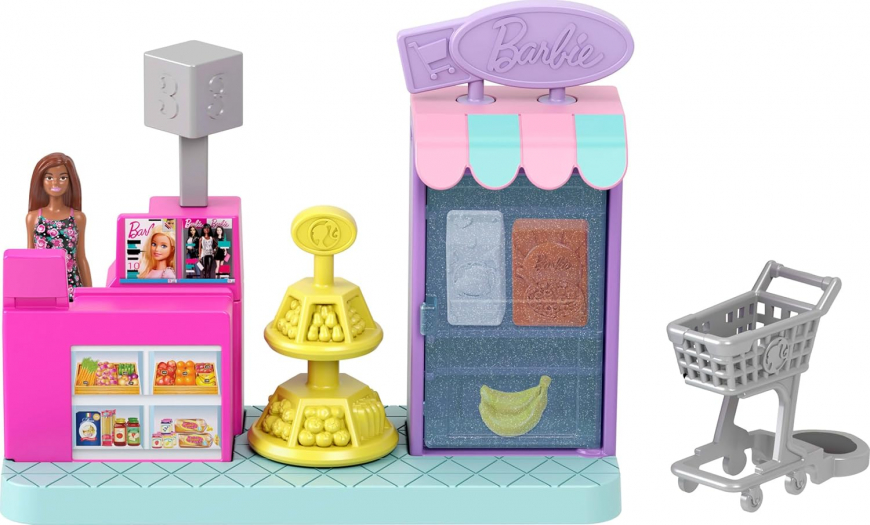 Barbie Mini BarbieLand Supermarket playset