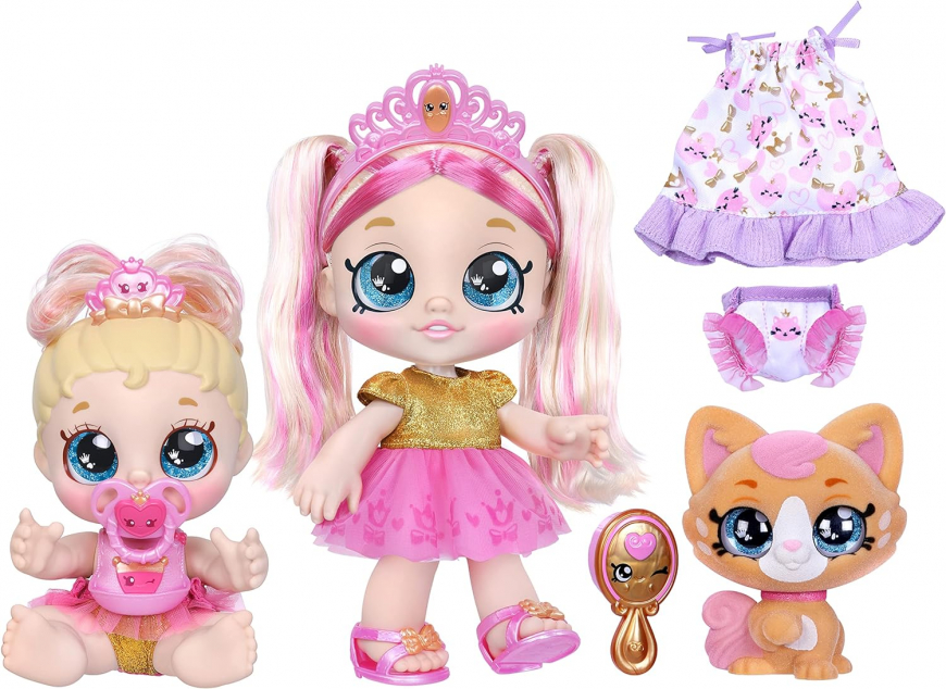 Kindi Kids Scented Sisters Pawsome Royal Family set is on sale!