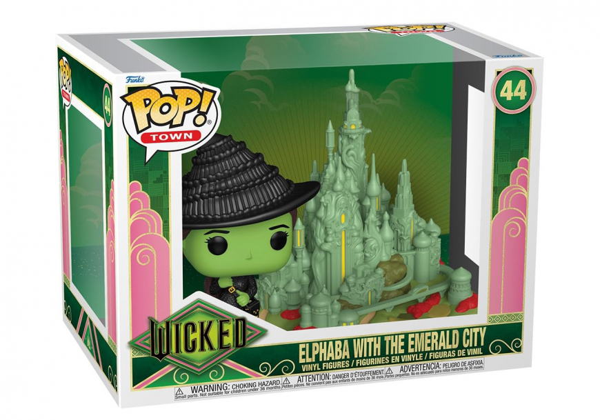 Funko Pop Town: Wicked - Elphaba with The Emerald City