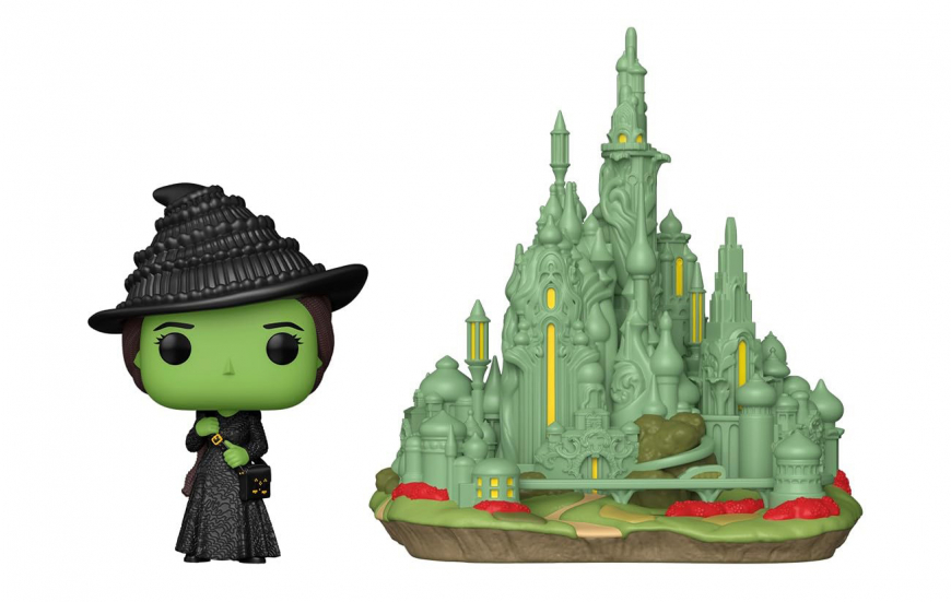 Funko Pop Town: Wicked - Elphaba with The Emerald City