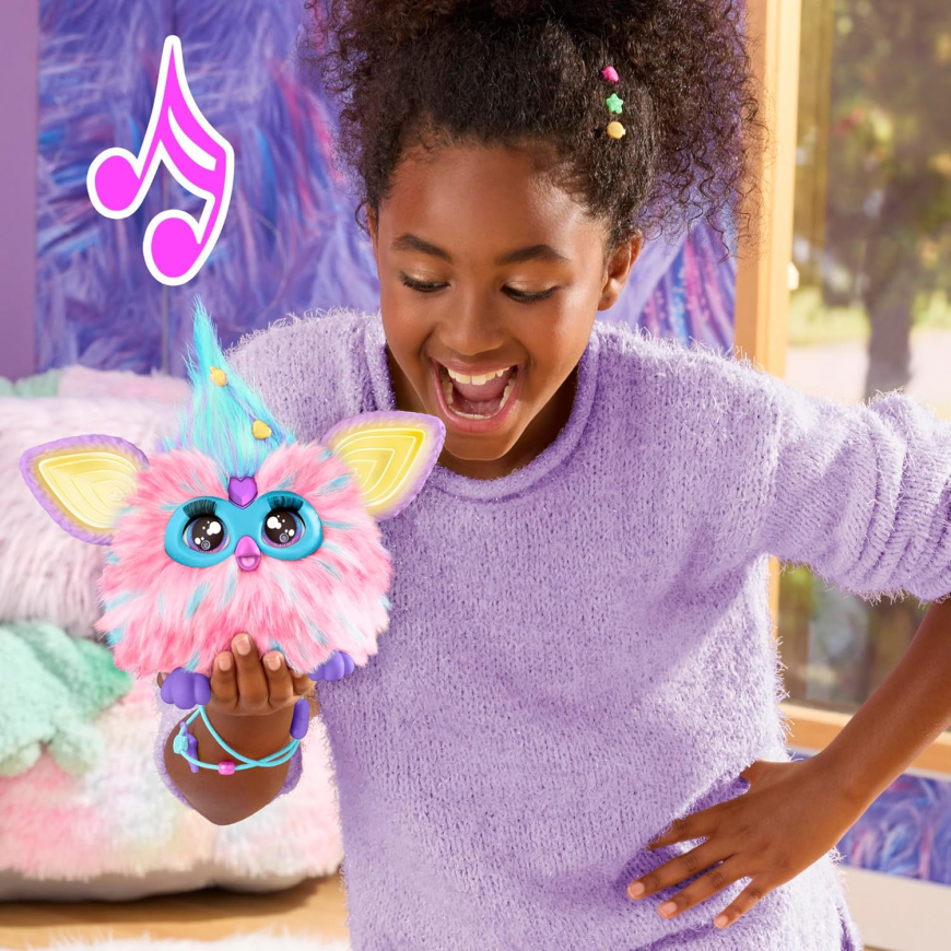 New Furby Cotton Candy Interactive Plush Toy