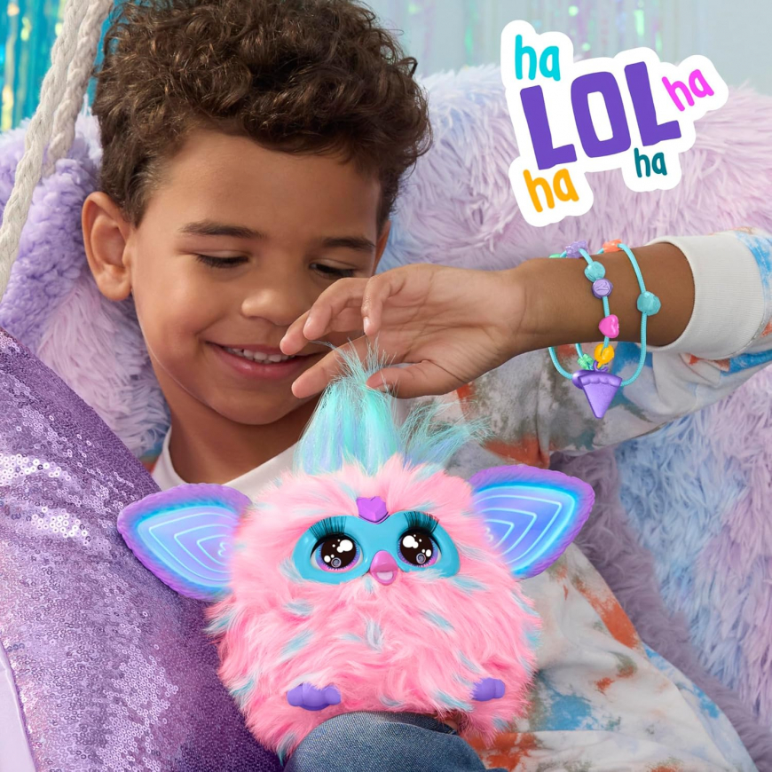 New Furby Cotton Candy Interactive Plush Toy