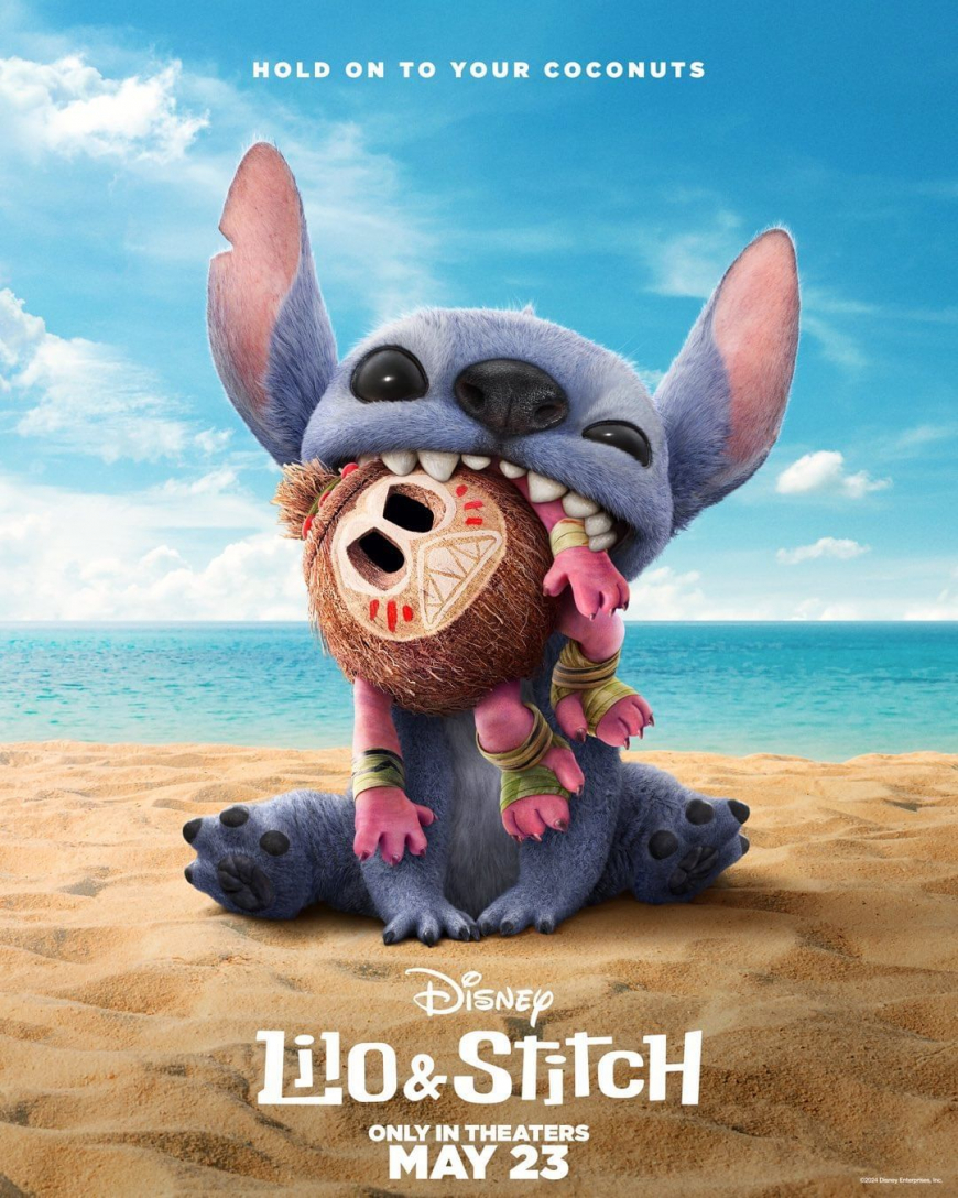 Lilo and Stitch live action movie 2025 new posters and promo videos ...