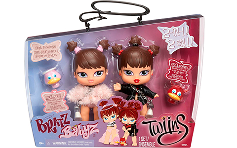 Bratz Babyz Twiins 2-pack dolls re-release of Roxxi and Phoebe