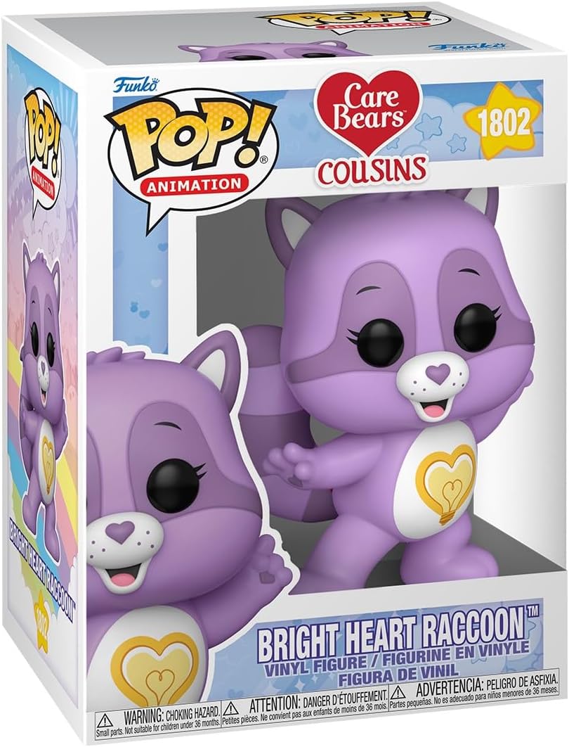 Funko Pop! Animation: Care Bear Cousins - Bright Heart Raccoon