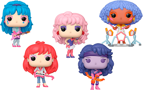 Funko Pop Jem and the Holograms figures