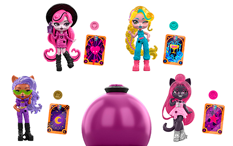 Monster High Potions Crystal Ball figures