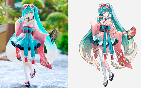 Hatsune Miku Neo Tokyo Series Tenitol Figure Kimono Ver.