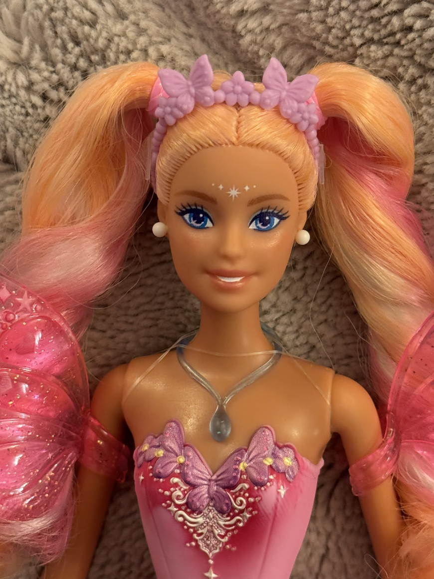 New Barbie Color Change Fairy doll irl photos