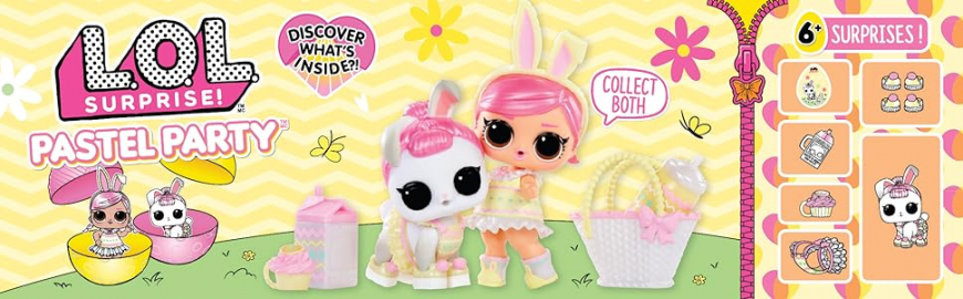 LOL Surprise Pastel Party Tots Hops Easter doll