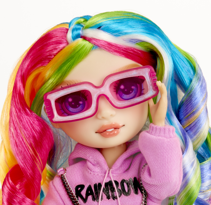 Rainbow High Creative Crystals Amaya Raine doll