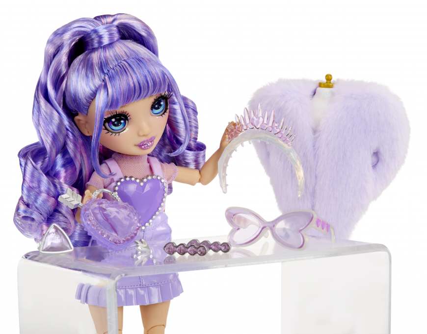 Rainbow High Creative Crystals Violet Willow doll