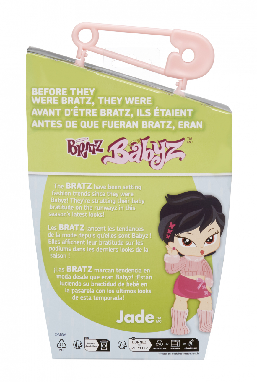 Bratz Babyz Runwayz Jade doll