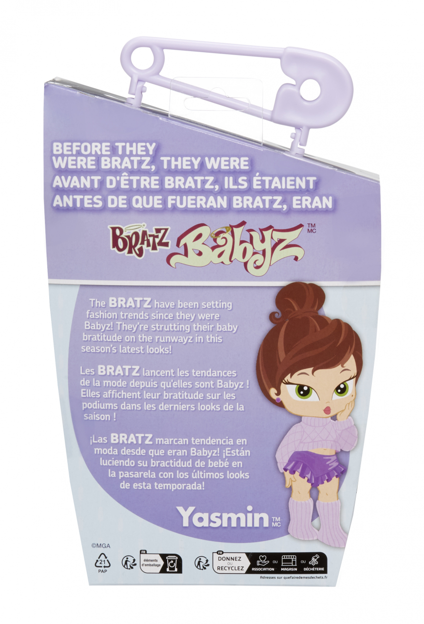 Bratz Babyz Runwayz Yasmin doll