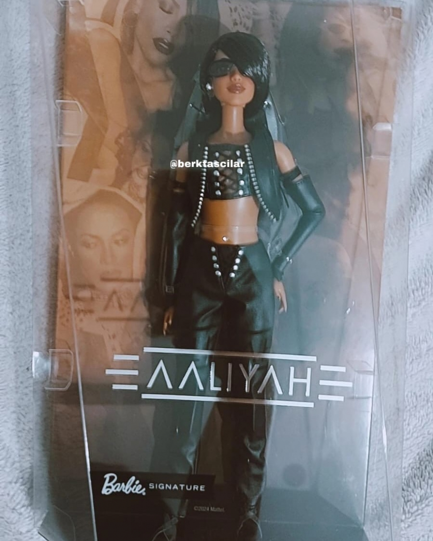 Barbie Signature Aaliyah doll in real life photos