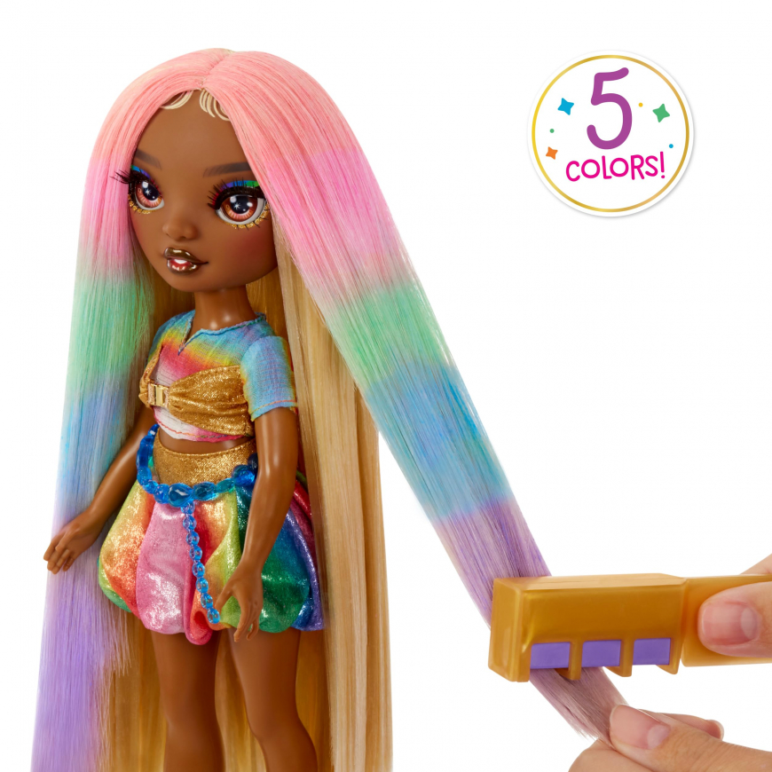 Rainbow High Hair Chalk and Style Meline Luxe doll