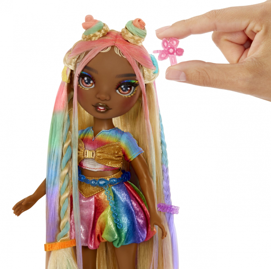 Rainbow High Hair Chalk and Style Meline Luxe doll