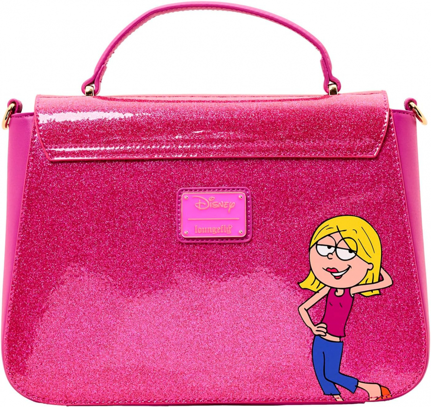 Loungefly Disney Lizzie McGuire Glitter Crossbody Purse