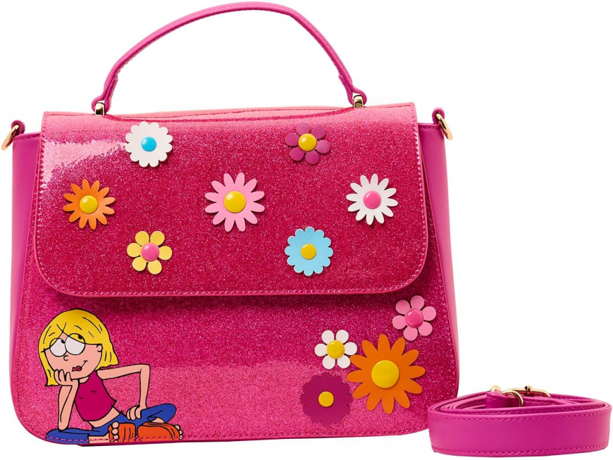 Loungefly Disney Lizzie McGuire Glitter Crossbody Purse