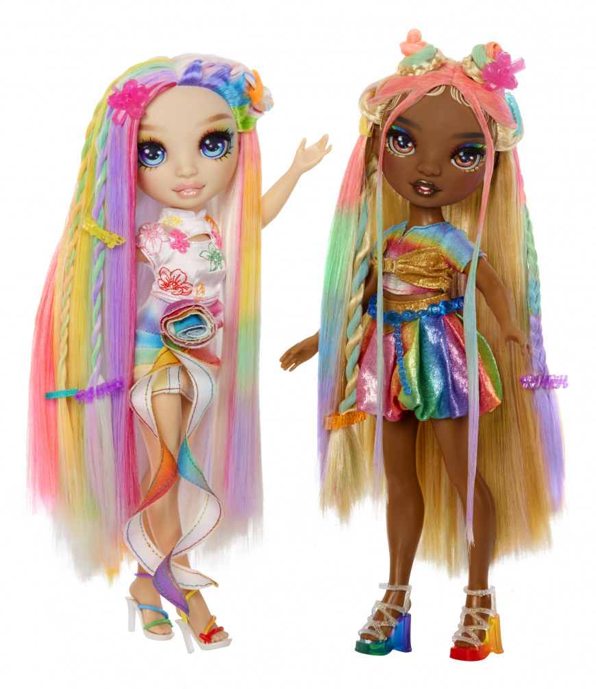 Rainbow High Hair Chalk and Style Amaya Raine doll