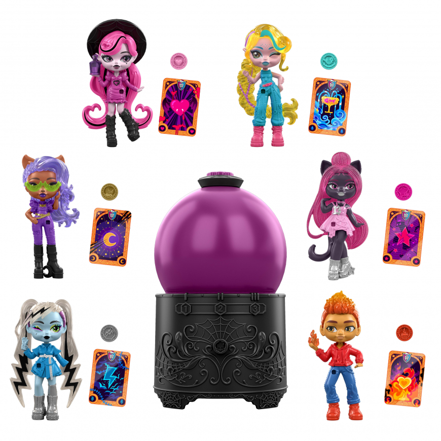 Monster High Potions Crystal Ball figures