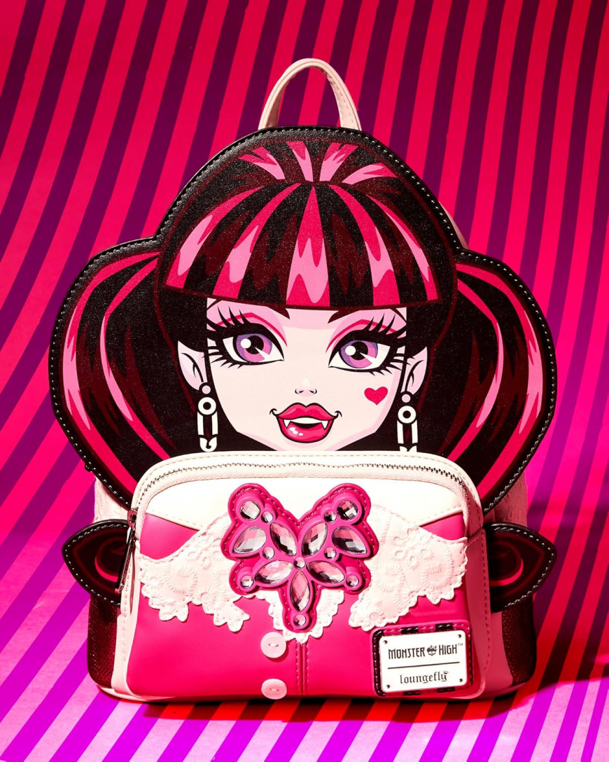 Loungefly Mattel: Monster High - Draculaura Cosplay Mini-Backpack