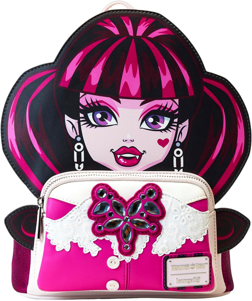 Loungefly Mattel: Monster High - Draculaura Cosplay Mini-Backpack