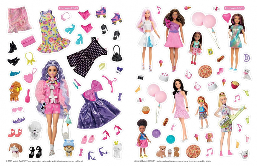 Barbie DreamHouse Sticker Book