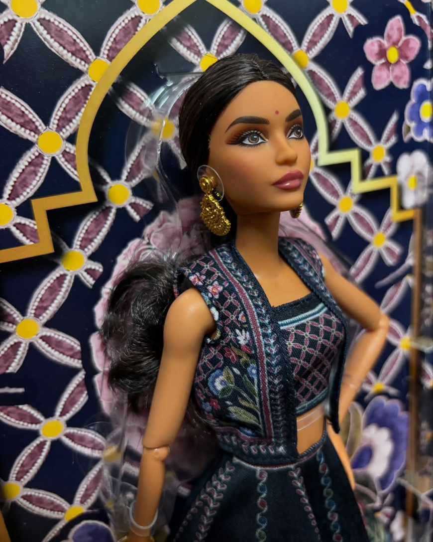 Barbie Signature Diwali doll irl photo