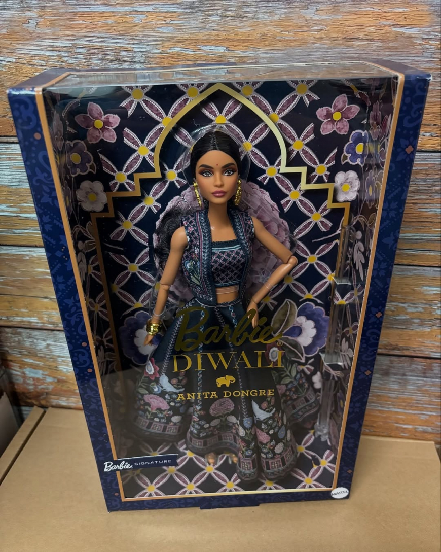 Barbie Signature Diwali doll irl photo