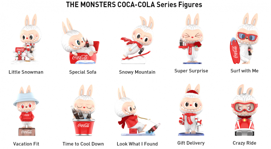 POP MART The Monsters Coca-Cola Series