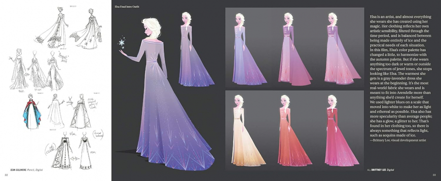 The Art of Frozen 2 art book