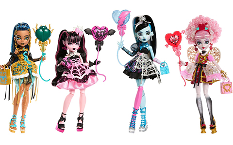 Monster High Scary Sweet Birthday dolls