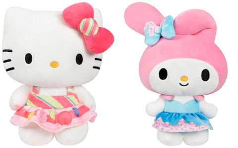 Hello Kitty and Friends Candy Wonderland plushes