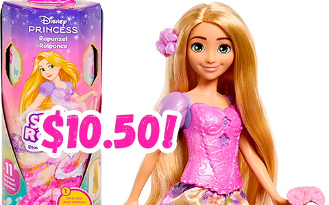 Disney Princess Spin and Reveal dolls from Mattel