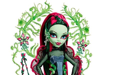 Monster High Skullector Venus McFlytrap doll