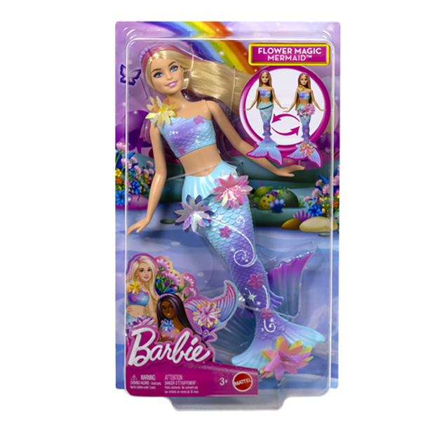 Barbie Flower Magic Mermaid Blonde doll JDM72