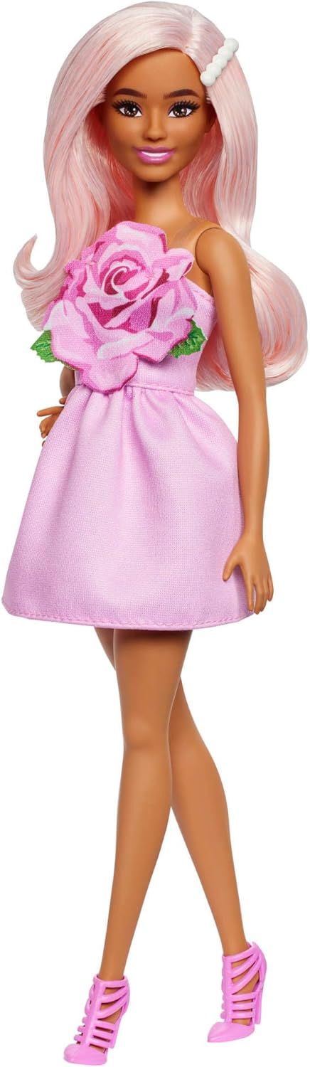 Barbie Fashionista Pink Rose Doll HYT94