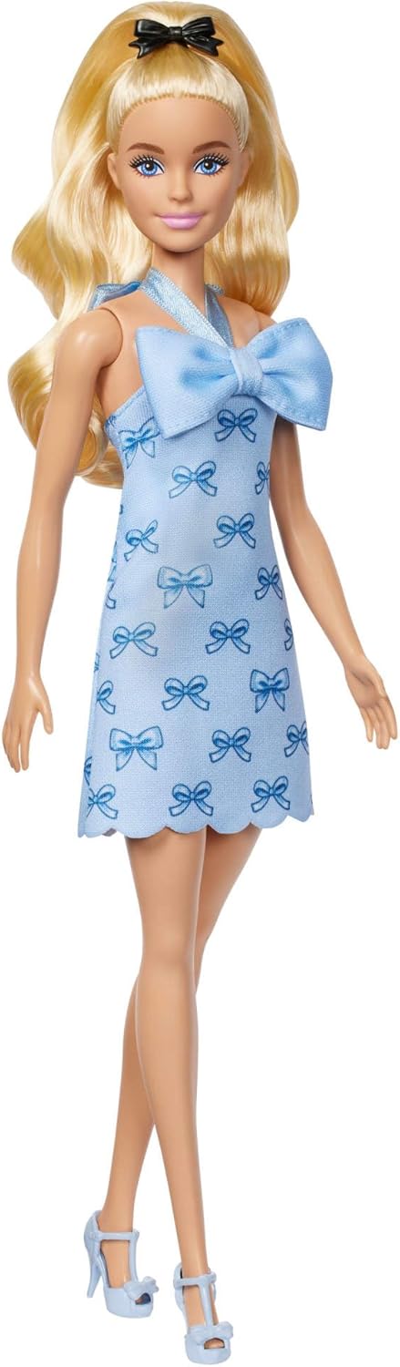 Barbie Fashionista Blue Bows Doll HYT93