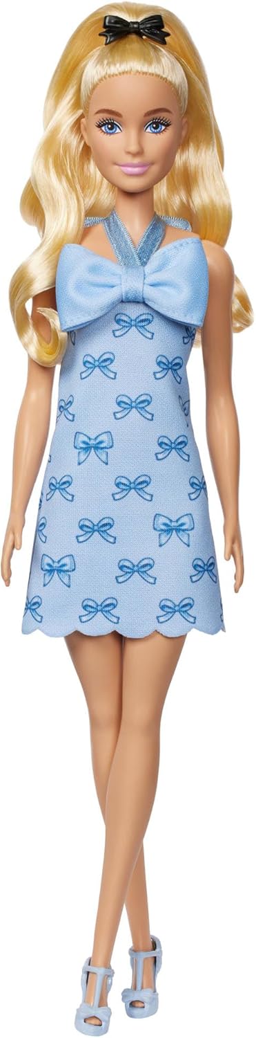 Barbie Fashionista Blue Bows Doll HYT93