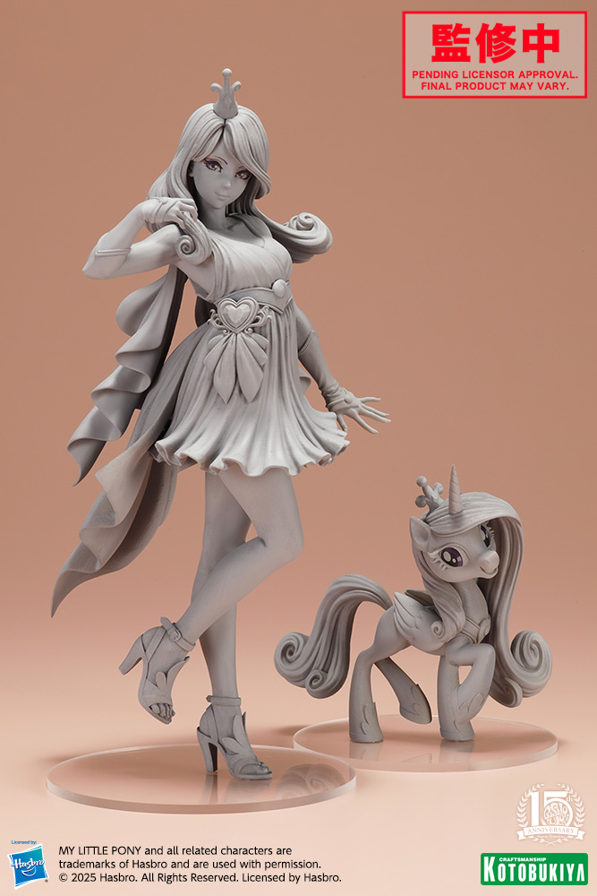 Kotobukiya My Little Pony Bishoujo Series Princess Cadance prototype and art