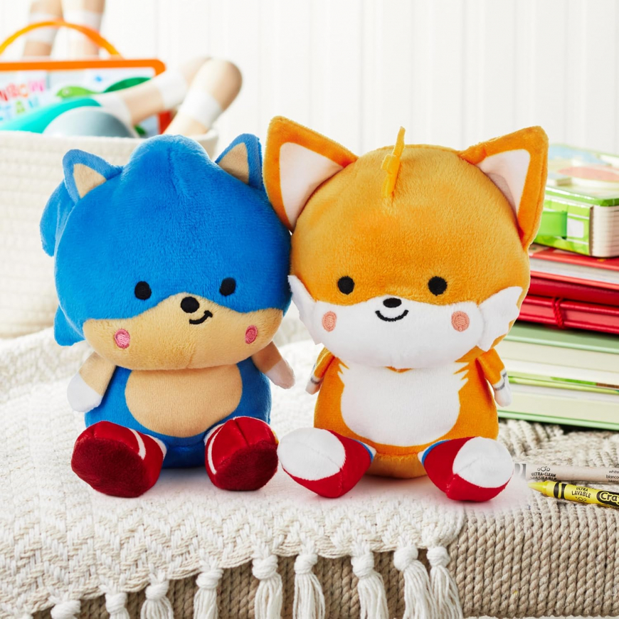 Hallmark Better Together Sega Sonic The Hedgehog Magnetic Plush Toys