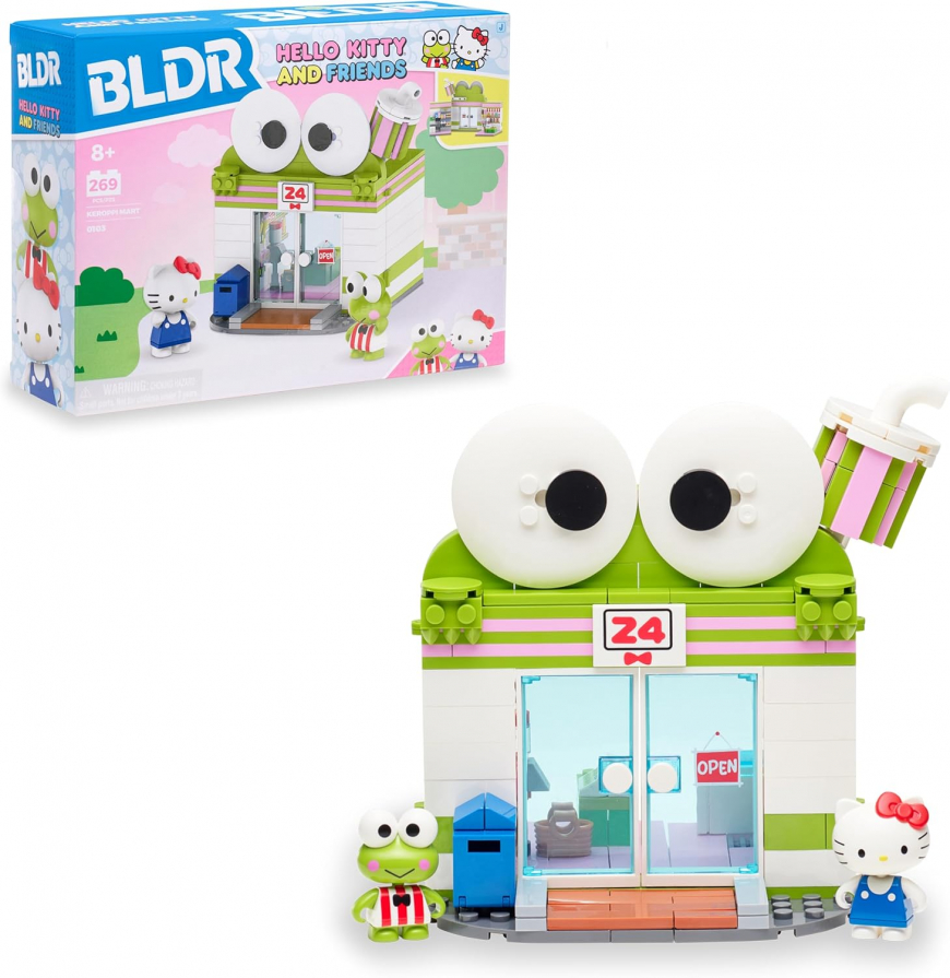 Hello Kitty and Friends Keroppi Mart Building Set