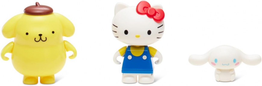 Hello Kitty’s Dream Cafe Building Set with Hello Kitty, Cinnamoroll, and Pompompurin Minifigures