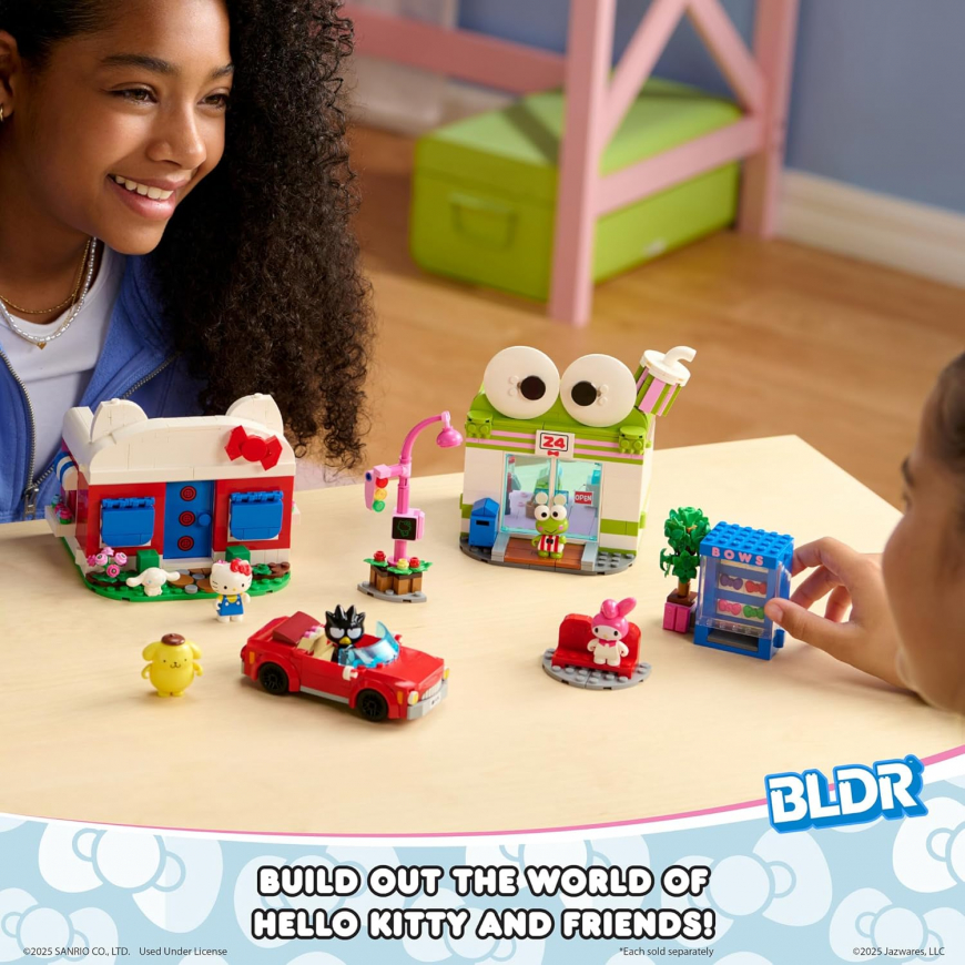 Hello Kitty and Friends Badtz-Maru’s Convertible Building Set