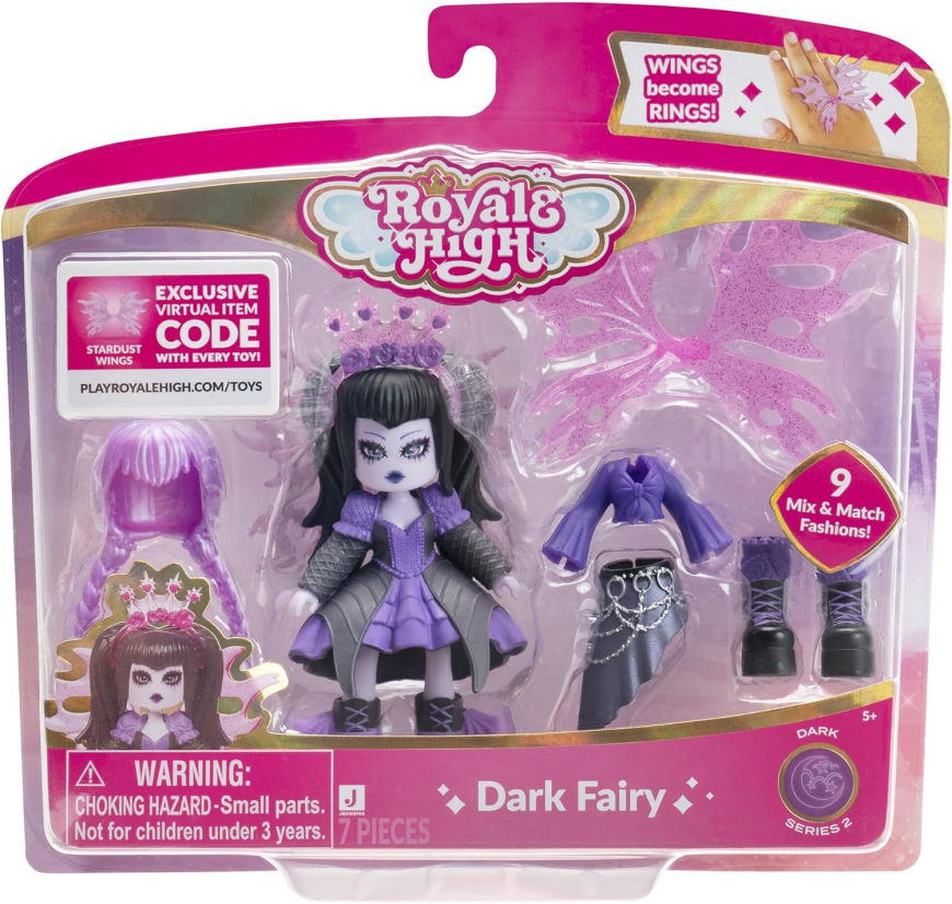 Royale High series 2 Dark Fairy figure