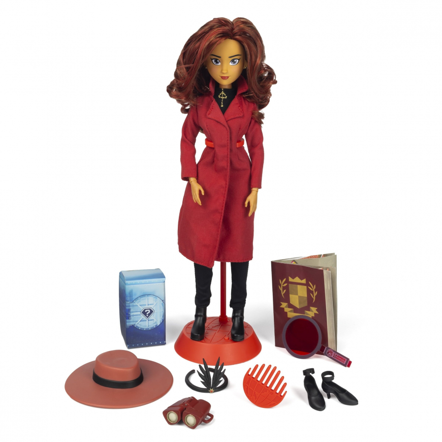 Carmen Sandiego doll from the Loyal Subjects